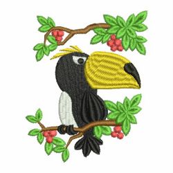 Toco Toucan 04 machine embroidery designs
