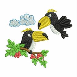 Toco Toucan 08 machine embroidery designs