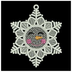 FSL Funny Snowflakes machine embroidery designs