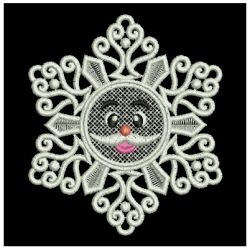 FSL Funny Snowflakes 10 machine embroidery designs