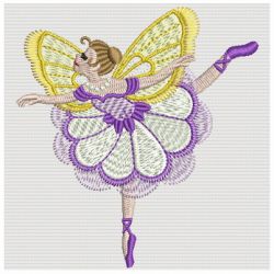 Dancing Fairy 03 machine embroidery designs