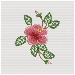 Tropical Hibiscus 2 02(Sm) machine embroidery designs