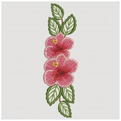 Tropical Hibiscus 2 03(Md) machine embroidery designs