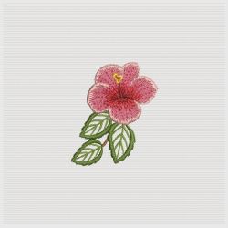 Tropical Hibiscus 2 04(Lg) machine embroidery designs