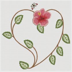 Tropical Hibiscus 2 09(Sm) machine embroidery designs