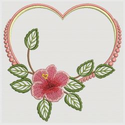 Tropical Hibiscus 2 11(Lg) machine embroidery designs