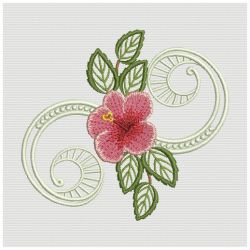 Tropical Hibiscus 2 15(Md) machine embroidery designs