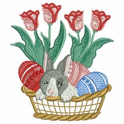 Easter Bunnies 03 machine embroidery designs