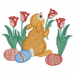 Easter Bunnies 07 machine embroidery designs