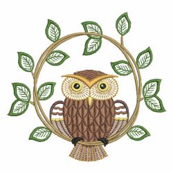 Retro Owl 06(Sm) machine embroidery designs
