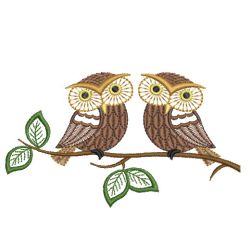 Retro Owl 08(Sm) machine embroidery designs