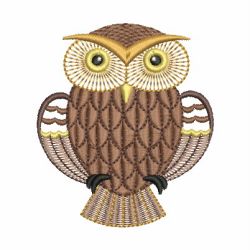 Retro Owl 10(Sm) machine embroidery designs