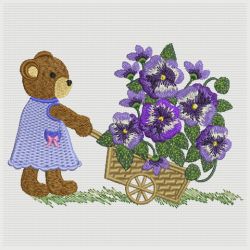 Pretty Pansy 04(Lg) machine embroidery designs