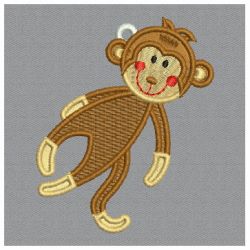 FSL Cute Monkey 05 machine embroidery designs
