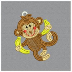 FSL Cute Monkey 06 machine embroidery designs