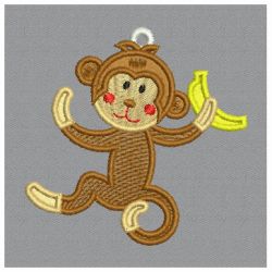 FSL Cute Monkey 07 machine embroidery designs