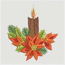 Christmas Florals 2 04 machine embroidery designs