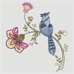 Jacobean Floral Birds 2 04(Lg)