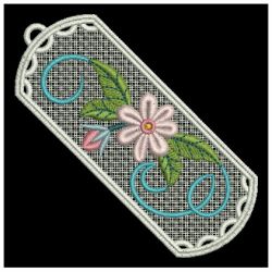FSL Floral Bookmarks 01 machine embroidery designs