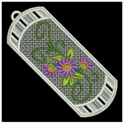 FSL Floral Bookmarks 05 machine embroidery designs