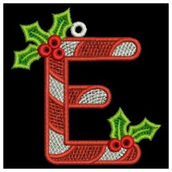 FSL Christmas Alphabet 05 machine embroidery designs