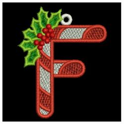 FSL Christmas Alphabet 06 machine embroidery designs