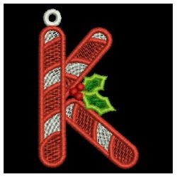 FSL Christmas Alphabet 11 machine embroidery designs