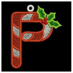 FSL Christmas Alphabet 16 machine embroidery designs