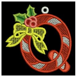 FSL Christmas Alphabet 17 machine embroidery designs