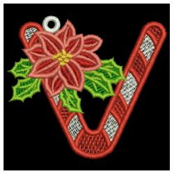 FSL Christmas Alphabet 22 machine embroidery designs