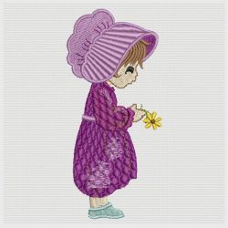 Garden Sunbonnets 09(Md) machine embroidery designs