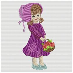 Garden Sunbonnets 10(Md) machine embroidery designs