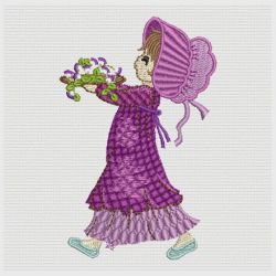 Garden Sunbonnets 12(Lg) machine embroidery designs