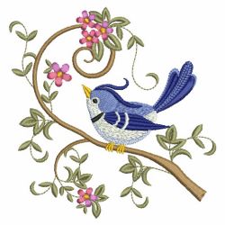 Hello Birds 01(Lg) machine embroidery designs