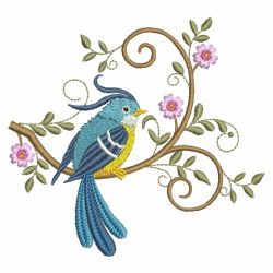 Hello Birds 04(Lg) machine embroidery designs