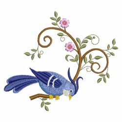 Hello Birds 08(Md) machine embroidery designs