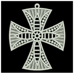 FSL Cross Ornaments 4 10