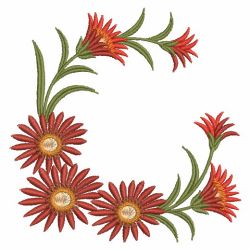 Gerbera Daisies 03(Md) machine embroidery designs