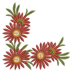 Gerbera Daisies 04(Md) machine embroidery designs