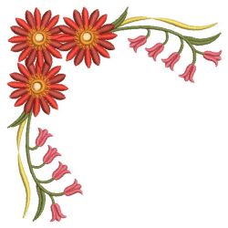 Gerbera Daisies 08(Sm) machine embroidery designs