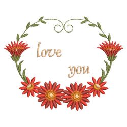 Gerbera Daisies 10(Sm) machine embroidery designs