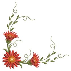 Gerbera Daisies 13(Sm) machine embroidery designs