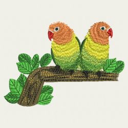 Lovebirds 08(Sm) machine embroidery designs