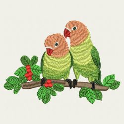 Lovebirds 10(Lg) machine embroidery designs