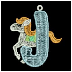 FSL Horse Alphabet 10 machine embroidery designs