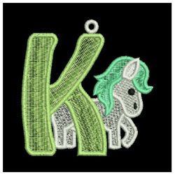 FSL Horse Alphabet 11 machine embroidery designs