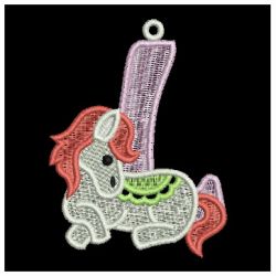 FSL Horse Alphabet 12 machine embroidery designs