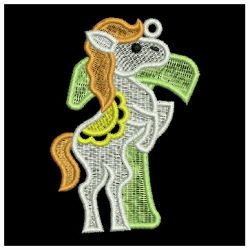 FSL Horse Alphabet 20 machine embroidery designs