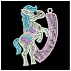 FSL Horse Alphabet 22 machine embroidery designs