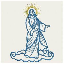 Jesus Outlines 02(Md) machine embroidery designs